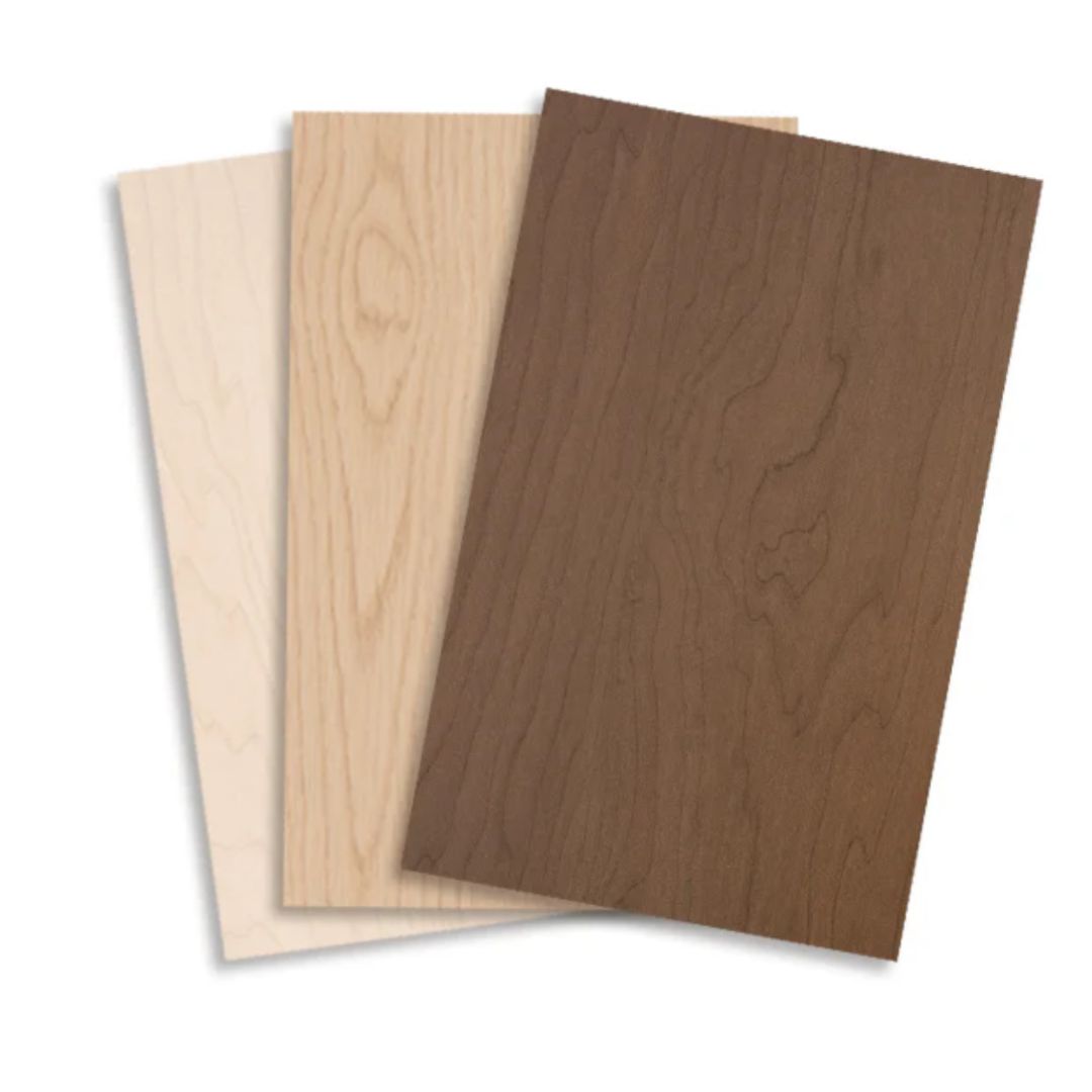 TruFlat® Wood 3 Pack | Engineered Wood for Laser Cutting | Laser Supply Canada