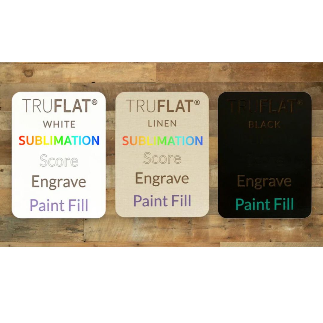 TruFlat® Essentials 3 Pack | Engineered  Wood for Laser Cutting | Laser Supply Canada