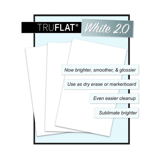 TruFlat® White 2.0 Glossy Plywood | Wood Laser Cutter Canada | Laser Supply Canada