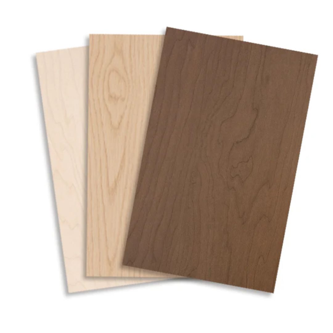 TruFlat® Wood 3 Pack | Engineered  Wood for Laser Cutting | Laser Supply Canada